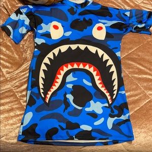 bape oversized tee